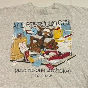 Vintage Single Stitch Florida T Shirt Size XXL